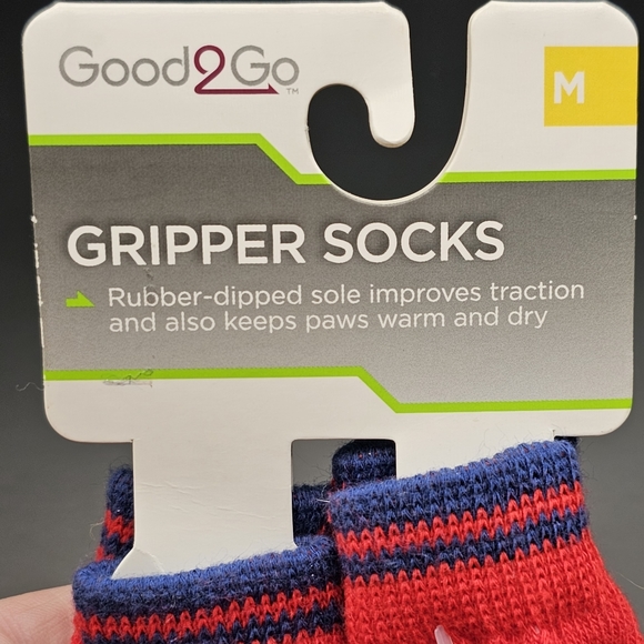NWT Good2Go Gripper Socks for Dogs - Size M - Picture 4 of 5